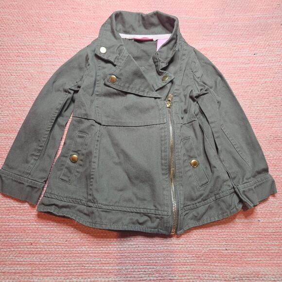 Isaac Mizrahi Green Girls Spring Jacket Size 24M - Picture 1 of 5